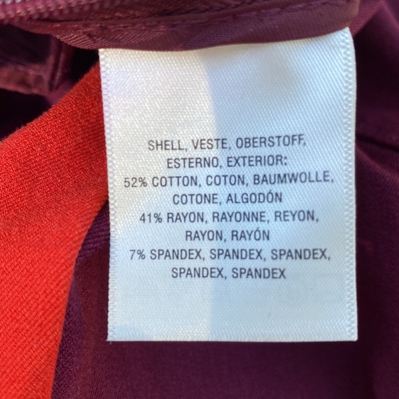 Anthropologie  Pant 10 Purple - Picture 10 of 17